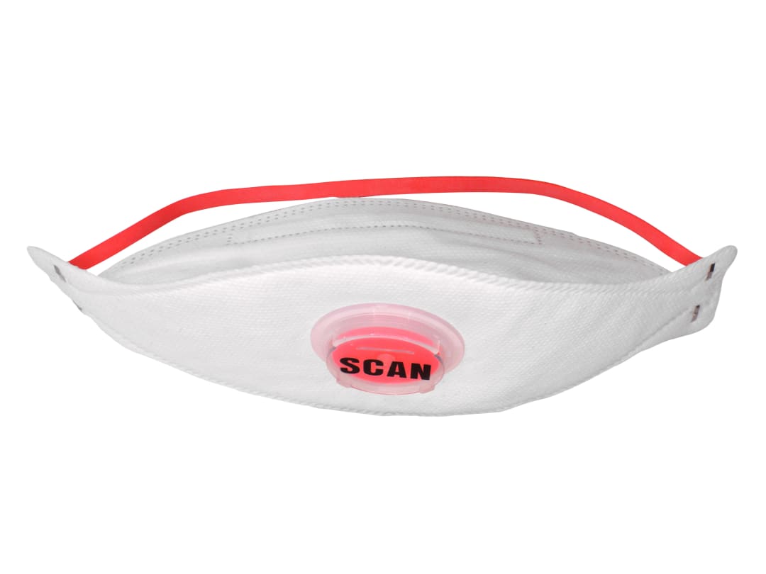 Scan Tri Fold Valved Disposable Mask FFP3 (Pack 3) DTC3Z-F FFP3