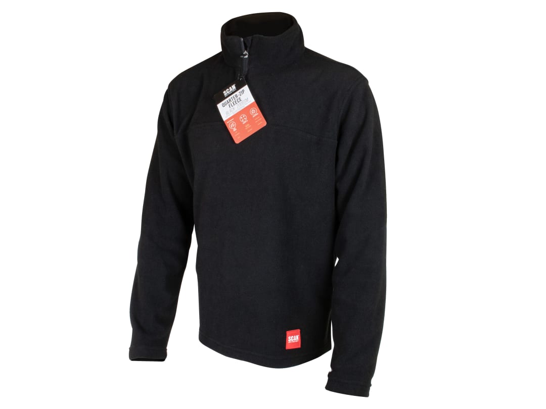Scan 1/4 Zip Fleece Jumper - XL
