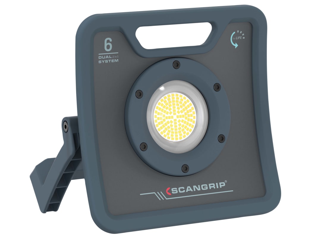 SCANGRIP® NOVA 6 C+R DUAL Work Light 6000 Lumens 03.6205UK