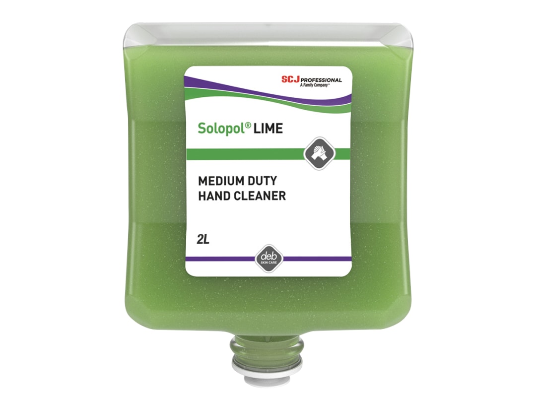 SC Johnson Professional Solopol® Lime Medium/Heavy-Duty Hand Wash Cartridge 2 litre LIM2LT