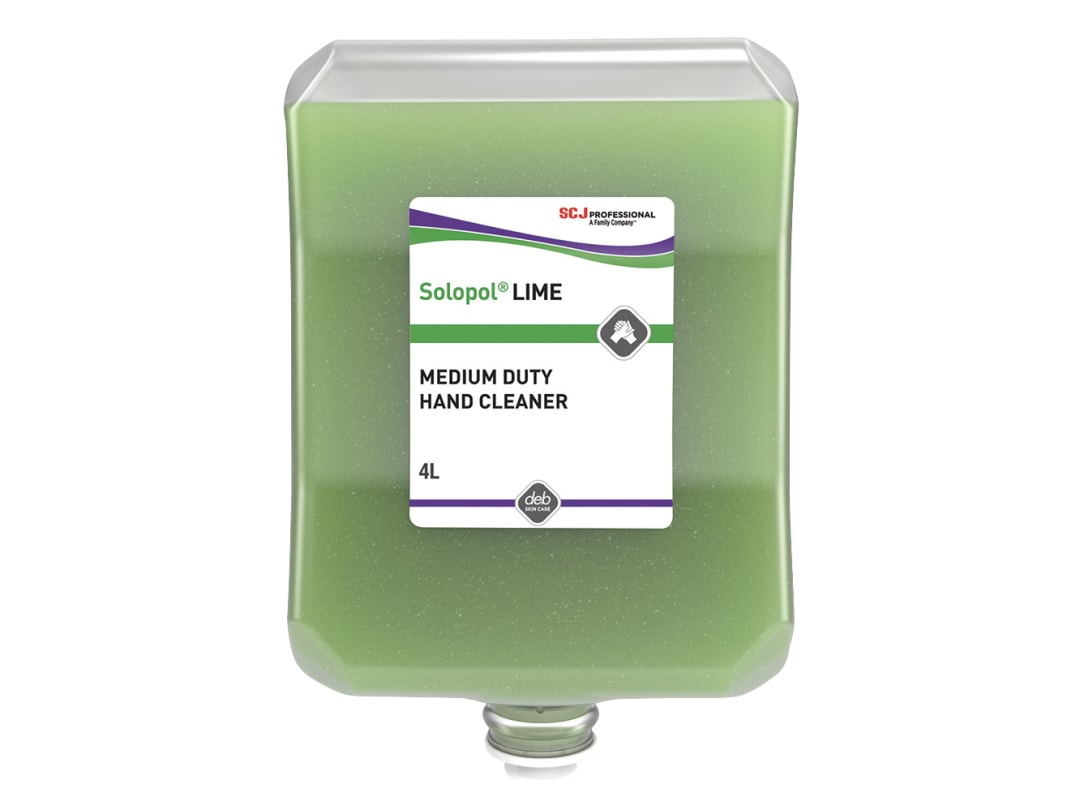 SC Johnson Professional Solopol® Lime Medium/Heavy-Duty Hand Wash Cartridge 4 litre LIM4LTR