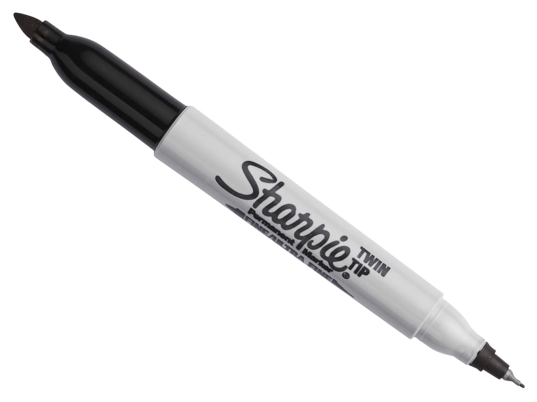 Sharpie® Twin Tip Permanent Marker Black 1985877