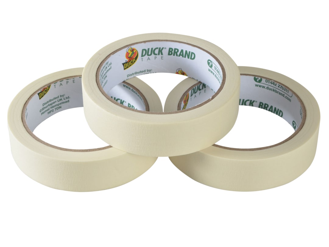 Shurtape All Purpose Masking Tape 25mm x 25m Triple Pack 260121 260121