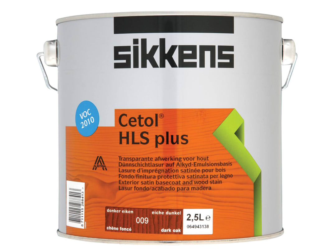 Sikkens Cetol HLS Plus Translucent Woodstain Dark Oak 2.5 litre 5085925