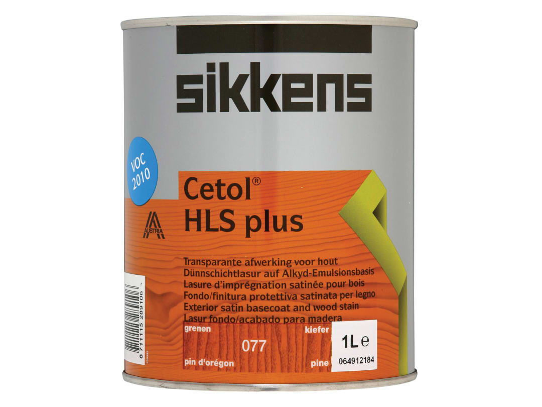 Sikkens Cetol HLS Plus Translucent Woodstain Pine 1 litre 5085989