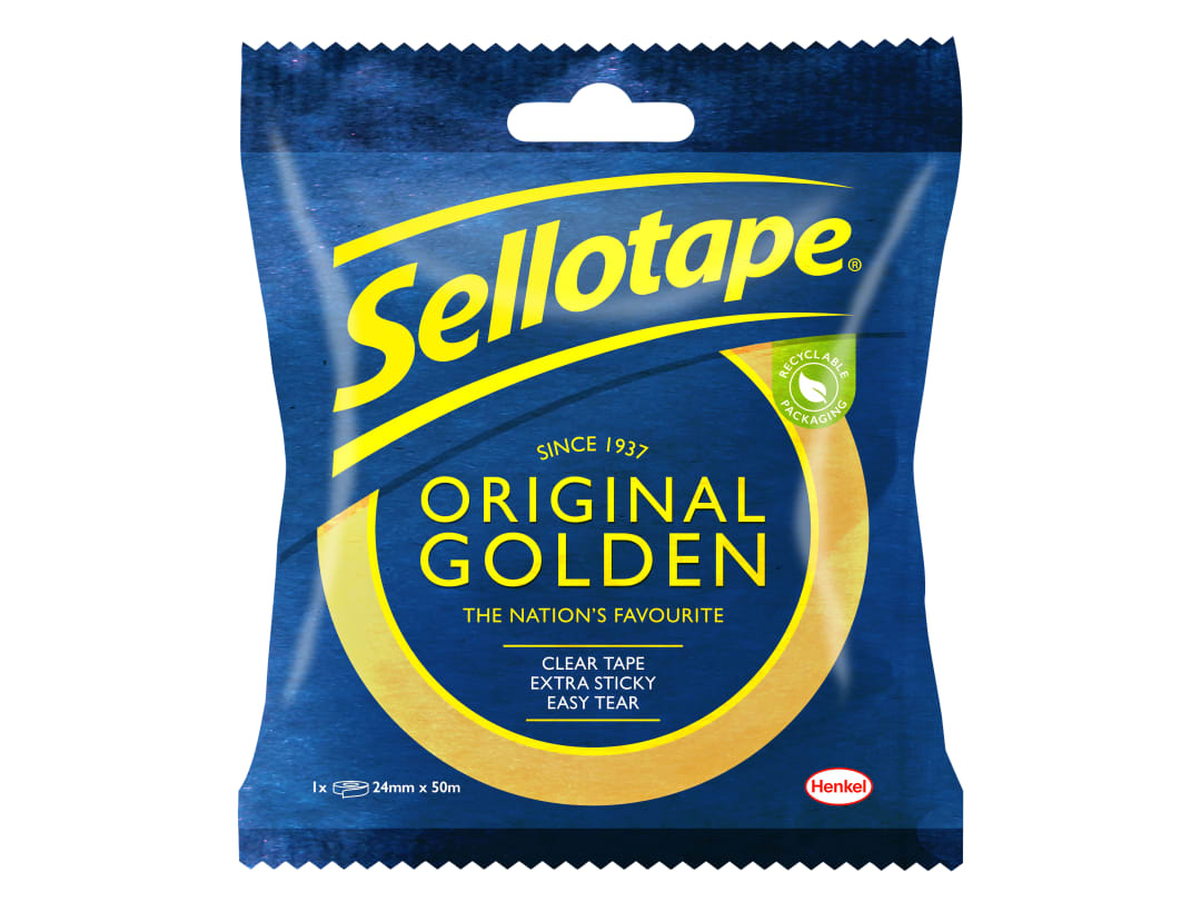 Sellotape Sellotape Golden 24mm x 50m 2928287