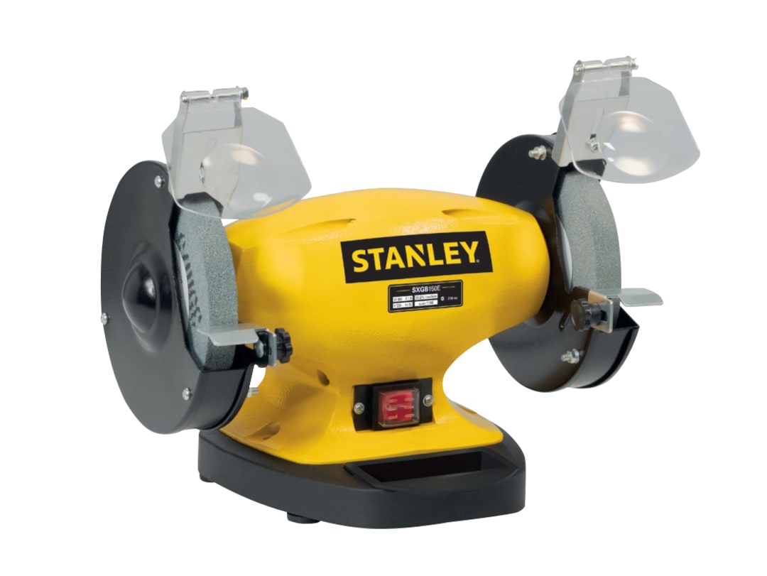Stanley® Machines SXGB150E Bench Grinder with 2 Grinding Wheels 240V 330W SXGB150E