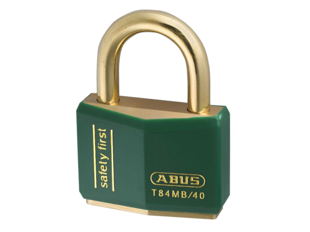 ABUS Mechanical T84MB/40mm Green Rustproof Padlock Keyed Alike 8403 10042403-01
