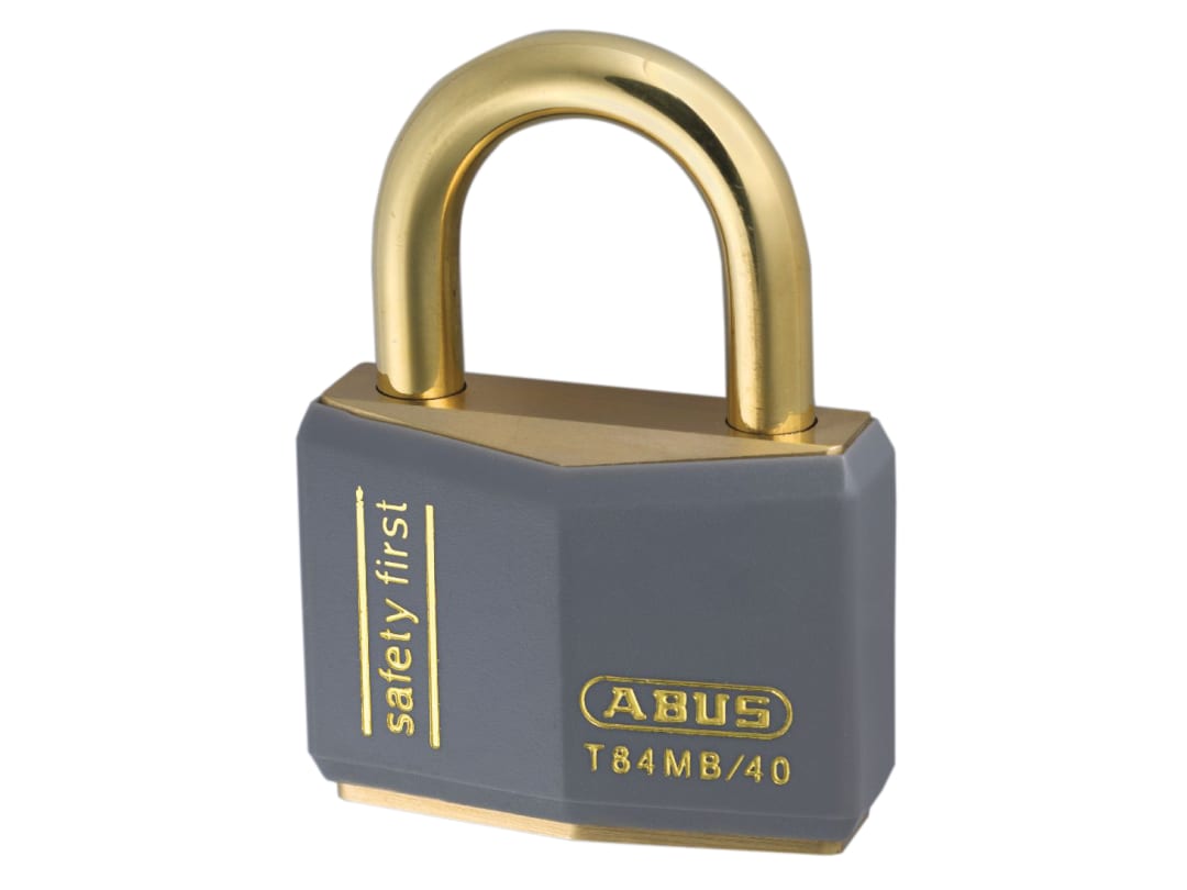 ABUS Mechanical T84MB/40mm Grey Rustproof Padlock Keyed Alike 8405 10037825-01