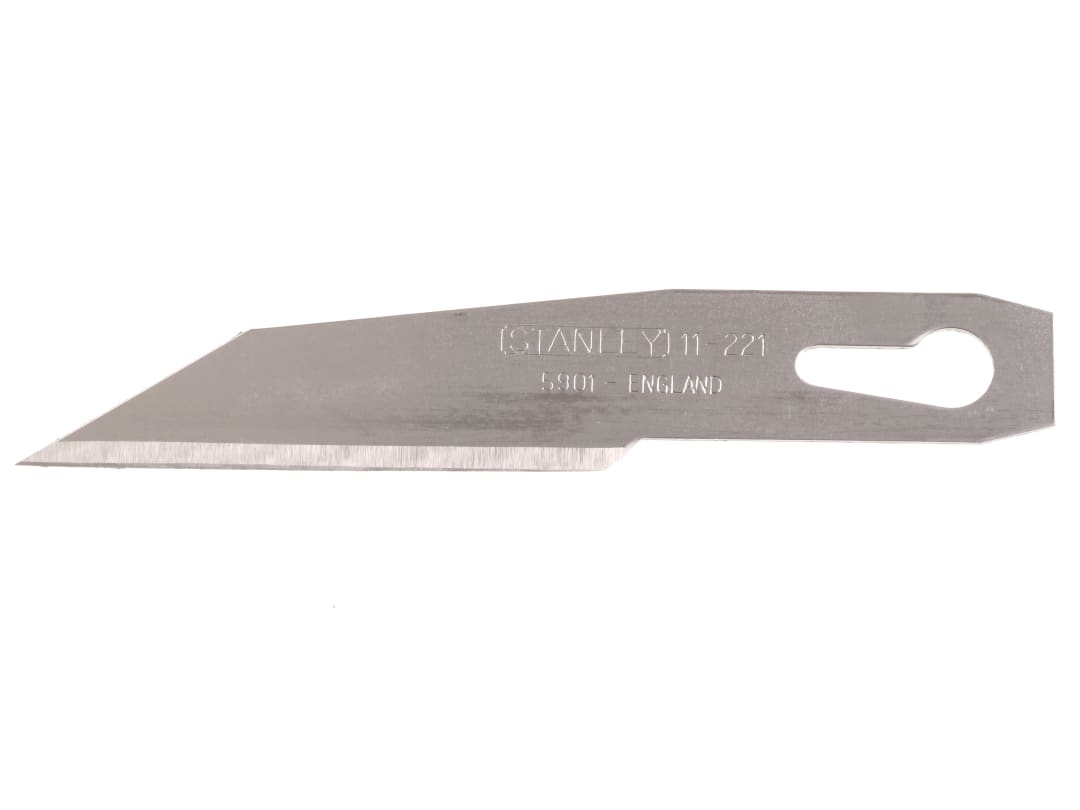 STANLEY® Hand Tools 5901B Straight Knife Blades (Pack 3) 0-11-221