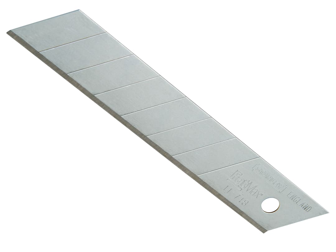 STANLEY® Hand Tools FatMax® Snap-Off Blades 18mm (Pack 5) 0-11-718