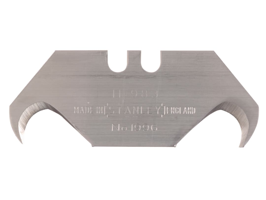 STANLEY® Hand Tools 1996B Hooked Knife Blades (Pack 5) 0-11-983