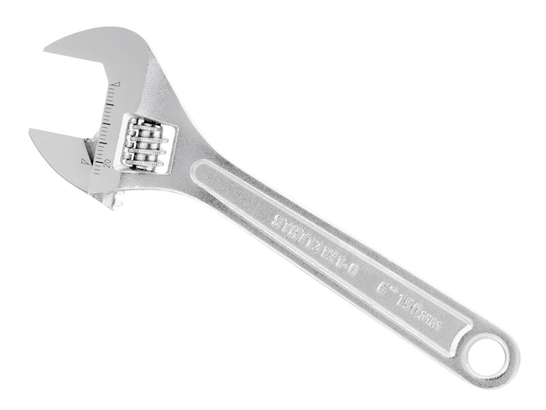 STANLEY® Hand Tools Metal Adjustable Wrench 150mm (6in) STHT13121-0