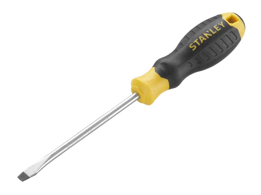 STANLEY® Hand Tools CUSHION GRIP™ Screwdriver Flared Tip 5.5 x 100mm STHT16146-0