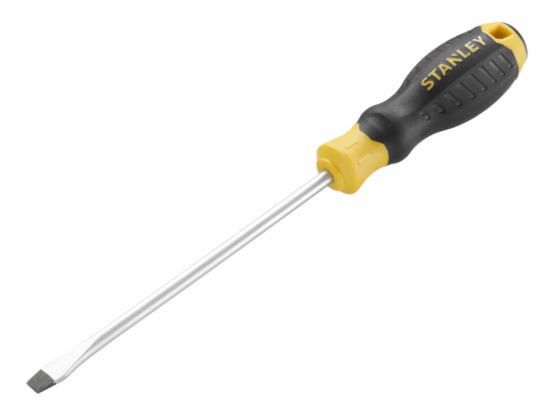 STANLEY® Hand Tools CUSHION GRIP™ Screwdriver Flared Tip 6.5 x 150mm STHT16148-0