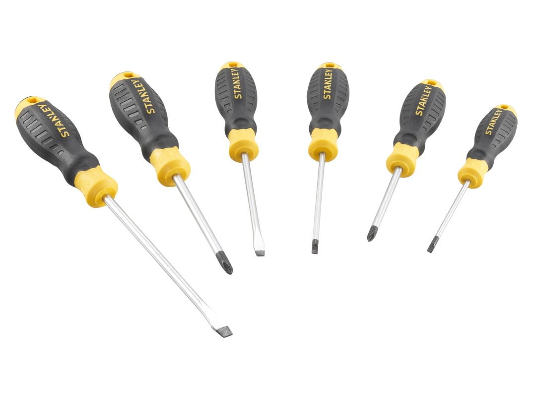 STANLEY® Hand Tools CUSHION GRIP™ Screwdriver Set, 6 Piece STHT16165-0