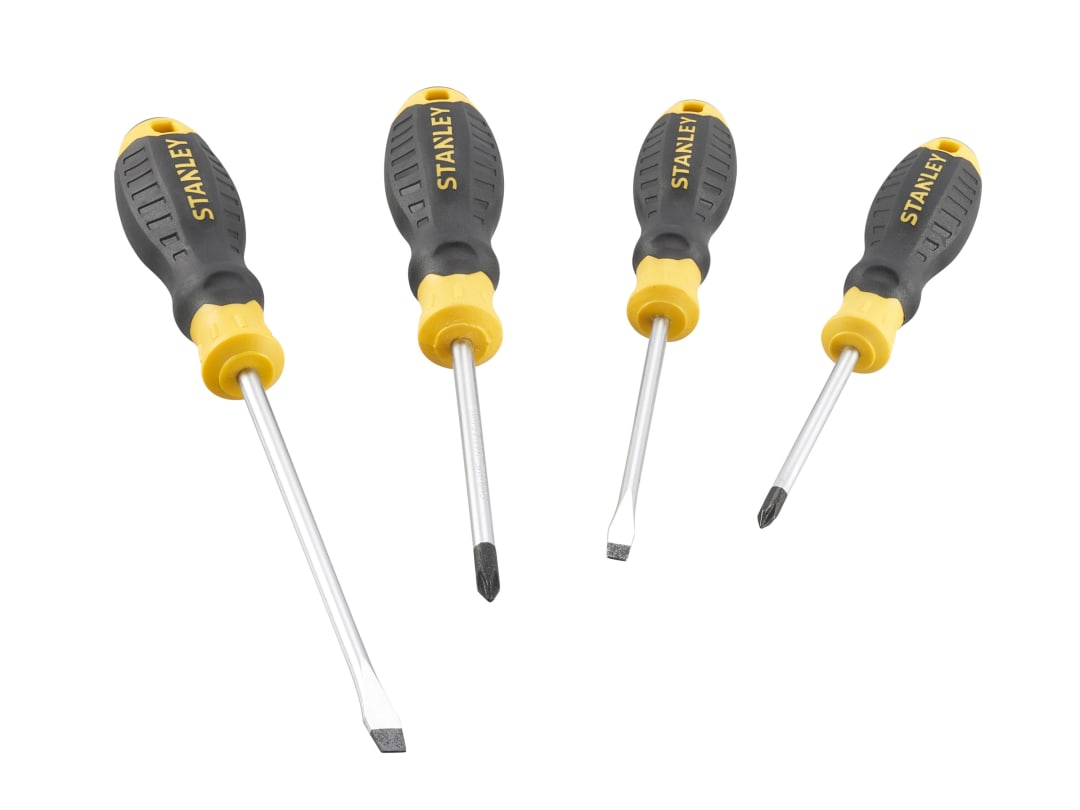 STANLEY® Hand Tools CUSHION GRIP™ Screwdriver Set, 4 Piece STHT16169-0