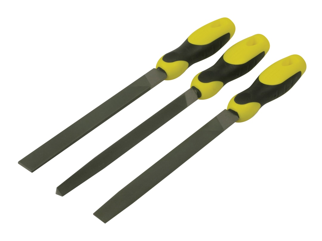 STANLEY® Hand Tools Handled File Set, 3 Piece 0-22-464