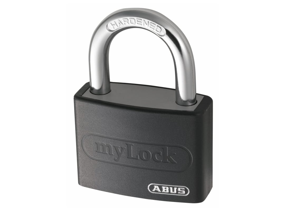 ABUS Mechanical T65AL/40mm My Lock Aluminium Padlock Black Keyed Alike 6401 10049944-01