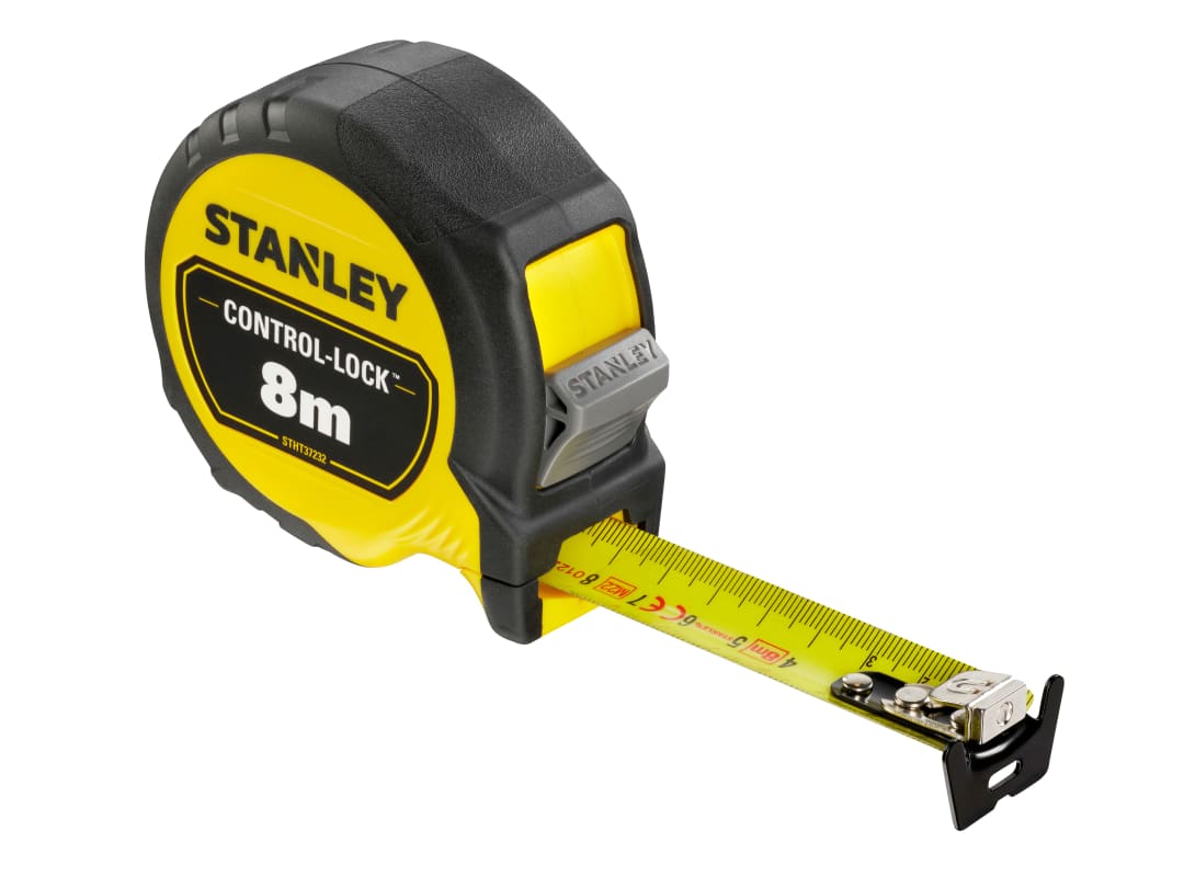 STANLEY® Hand Tools CONTROL-LOCK™ Pocket Tape 8m (Width 25mm) (Metric only) STHT37232-0