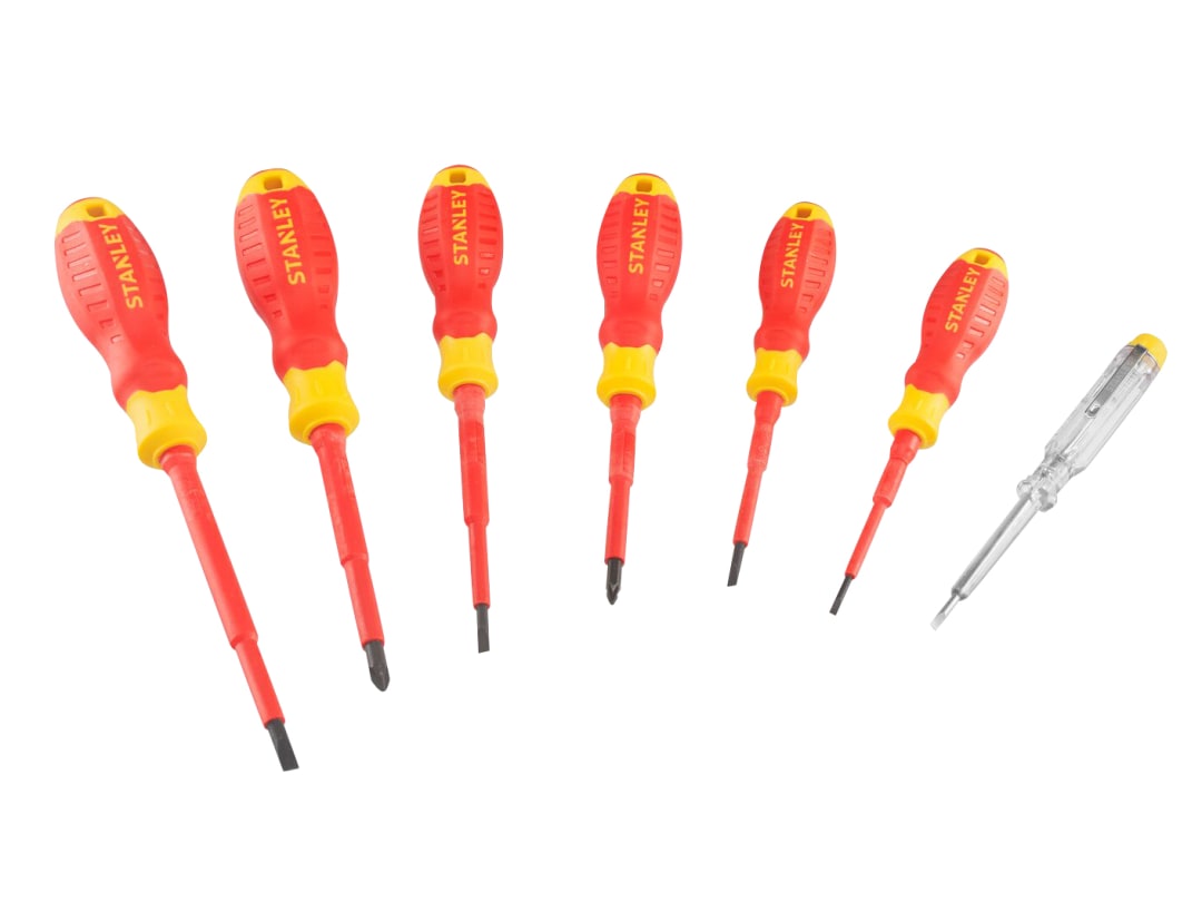 STANLEY® Hand Tools VDE Screwdriver Set, 7 Piece STHT60033-0