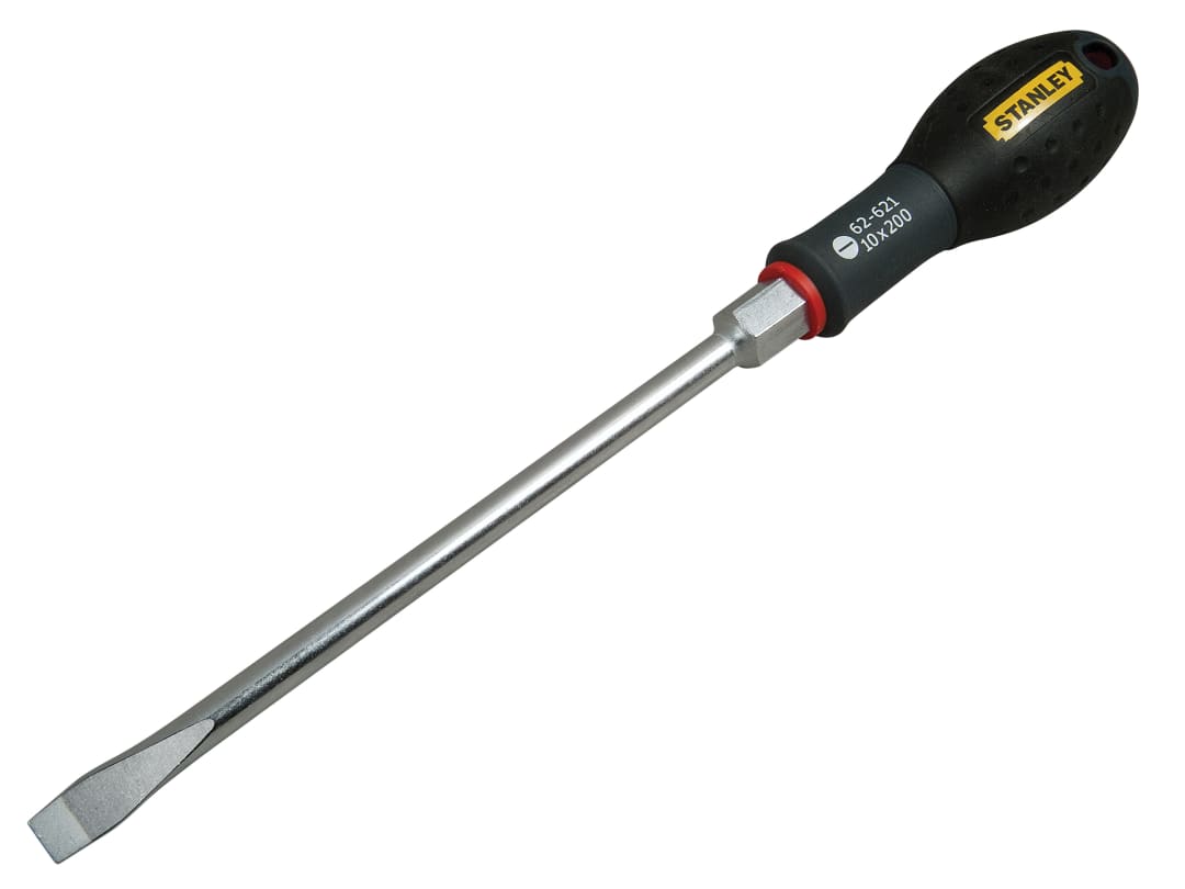 STANLEY® Hand Tools FatMax® Bolster Screwdrivers Flared Tip 10 x 200mm FMHT0-62621
