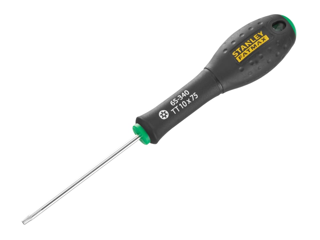 STANLEY® Hand Tools FatMax® Screwdriver Tamper-proof TORX Tip TTX10 x 75mm 0-65-340