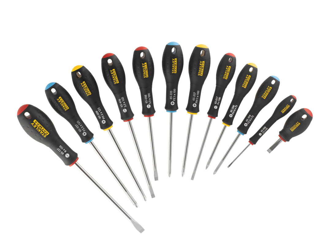 STANLEY® Hand Tools FatMax® Screwdriver Set, 12 Piece FMHT65426-0