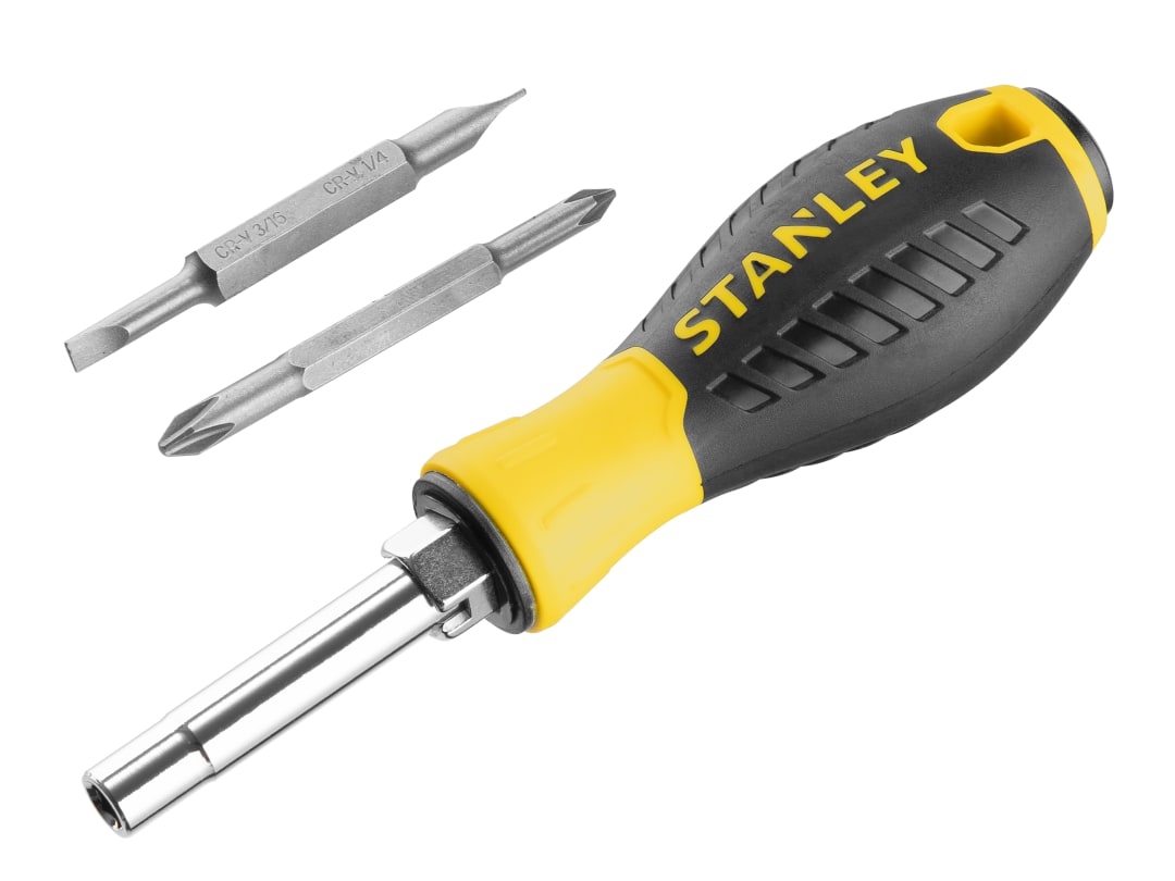 STANLEY® Hand Tools 6-Way Screwdriver Carded 0-68-012