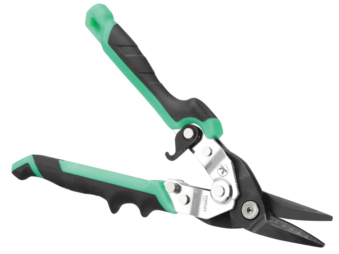 STANLEY® Hand Tools FatMax® Green Ergo Aviation Snips Right Cut 250mm (10in) FMHT73557-0