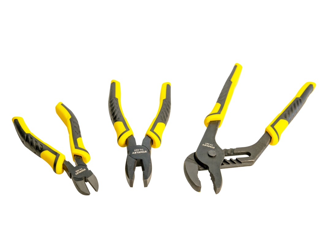 STANLEY® Hand Tools DYNAGRIP® Plier Set, 3 Piece .