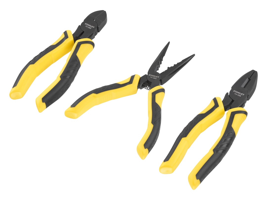 STANLEY® Hand Tools ControlGrip™ Pliers Set, 3 Piece STHT0-75094
