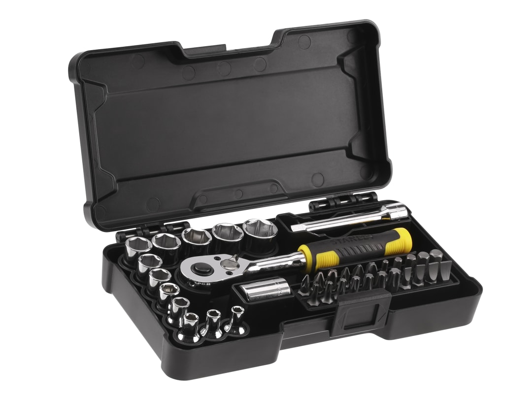 STANLEY® Hand Tools 1/4in Compact Socket Set, 37 Piece STMT82672-0