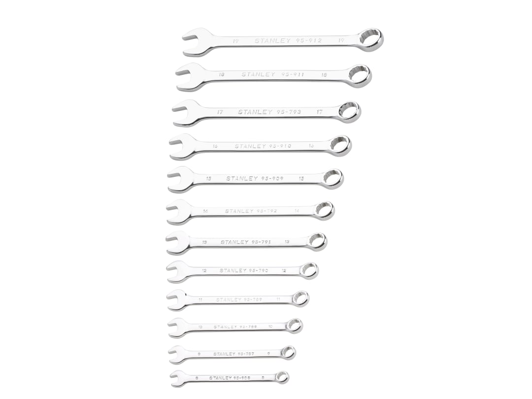 STANLEY® Hand Tools Combination Wrench Set, 12 Piece STMT82843-0