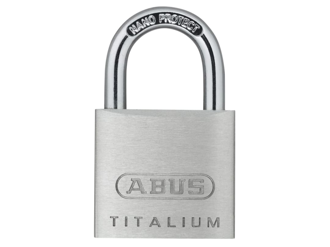 ABUS Mechanical 64TI/30mm TITALIUM™ Padlock Keyed Alike KA6312 10056189-01