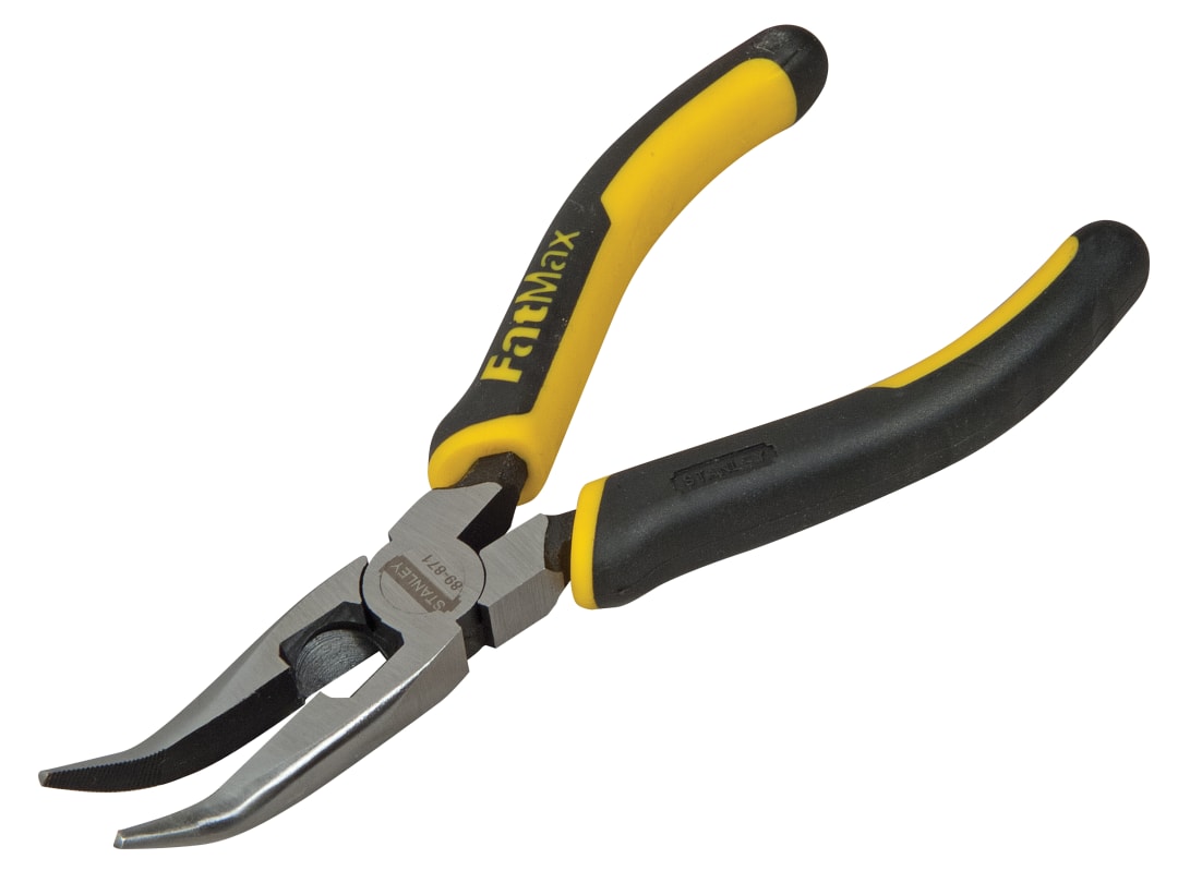 STANLEY® Hand Tools FatMax® Bent Snipe Nose Pliers 160mm (6.1/4in) 0-89-871