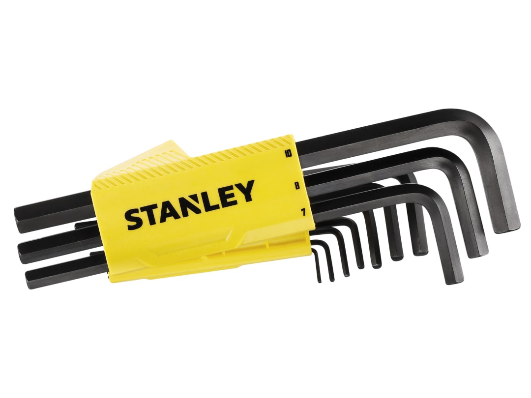 STANLEY® Hand Tools Metric Hexagon Grip Key Set, 9 Piece 0-89-904