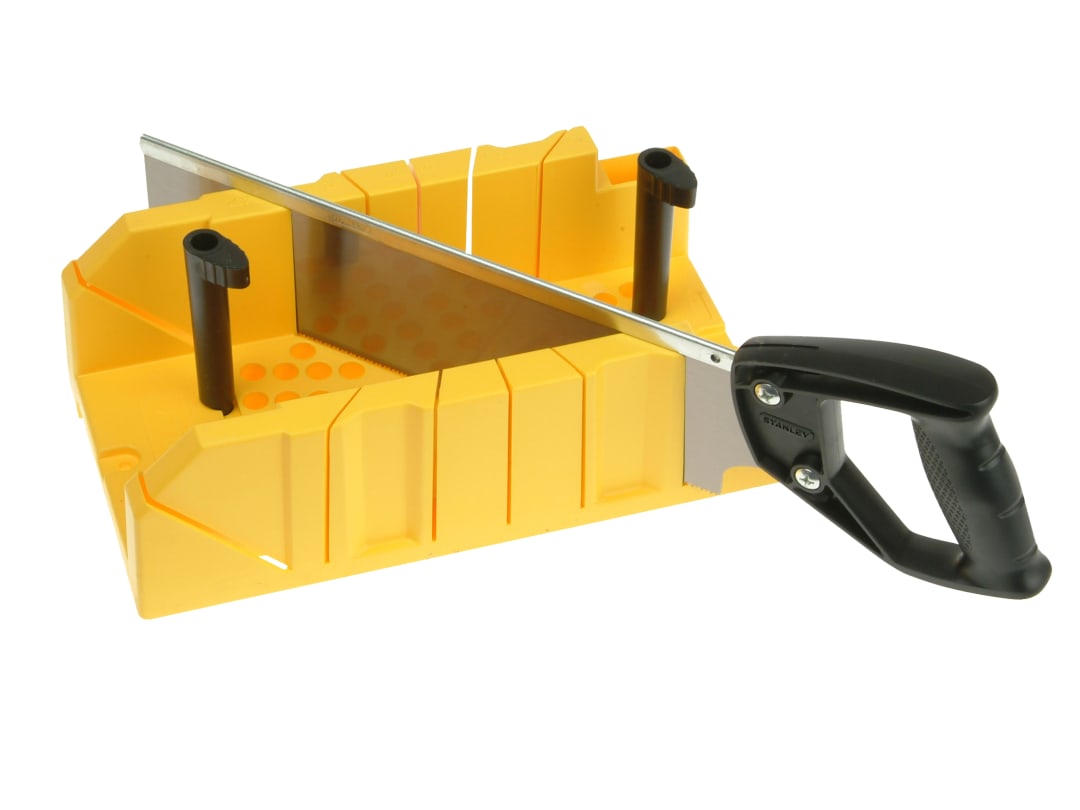 STANLEY® Hand Tools Clamping Mitre Box & Saw 1-20-600