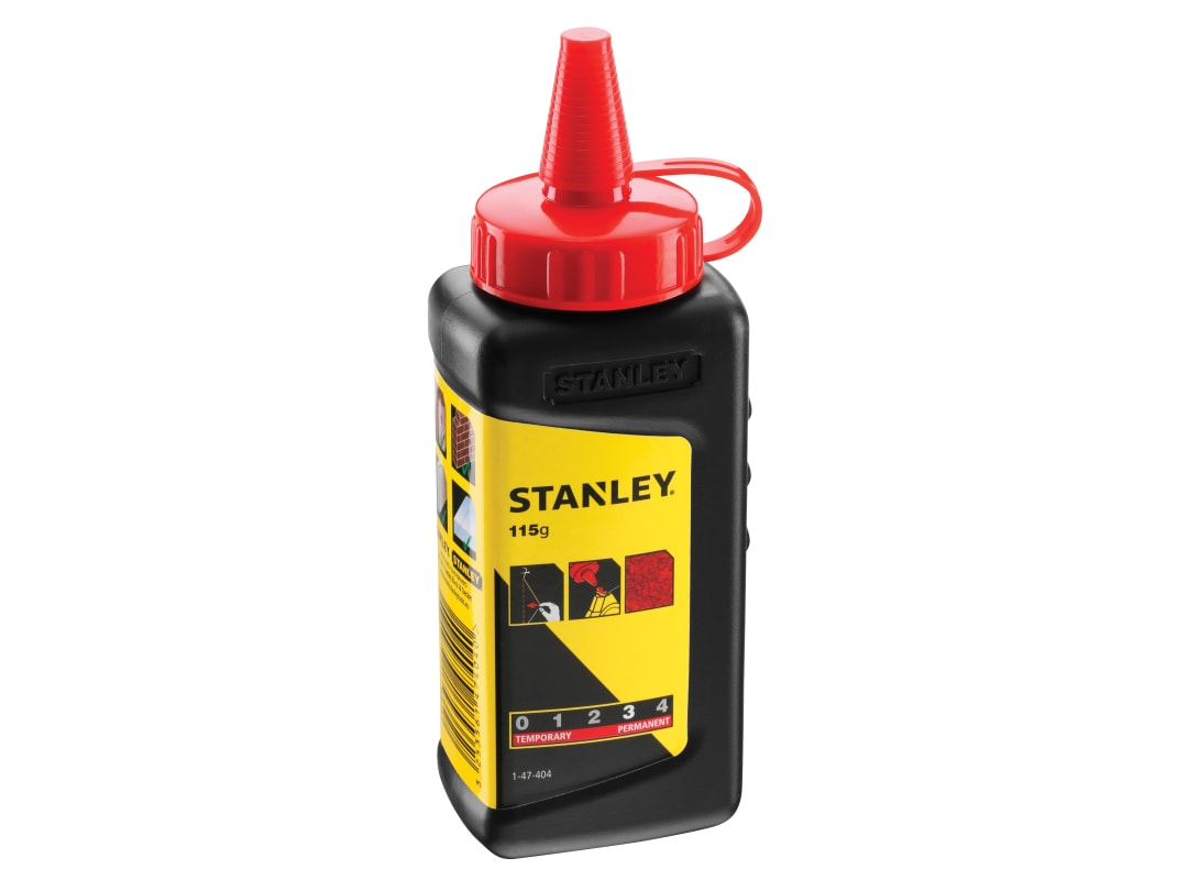 STANLEY® Hand Tools Chalk Refill Red 225g 1-47-804
