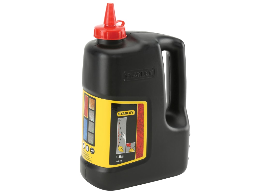 STANLEY® Hand Tools Chalk Refill Red 1.1kg 1-47-919