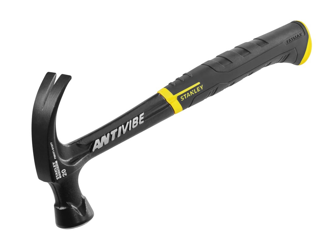 STANLEY® Hand Tools FatMax® AntiVibe All Steel Curved Claw Hammer 570g (20oz) FMHT1-51277