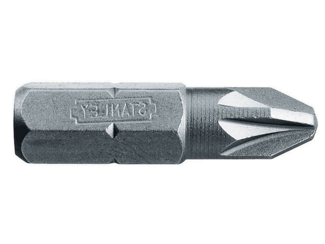 STANLEY® Hand Tools Pozidriv Bits PZ1 x 25mm (Box 25) 1-68-945