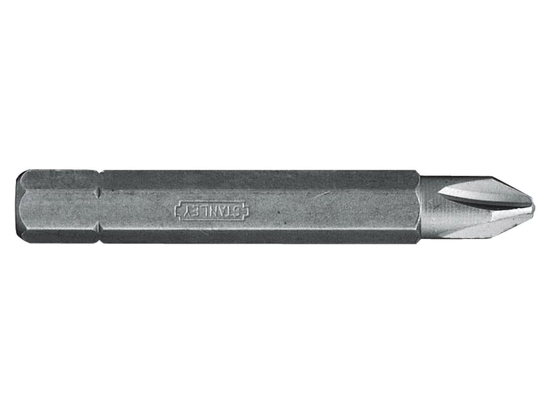 STANLEY® Hand Tools Phillips Bits PH2 x 50mm (Box 10) 1-68-947