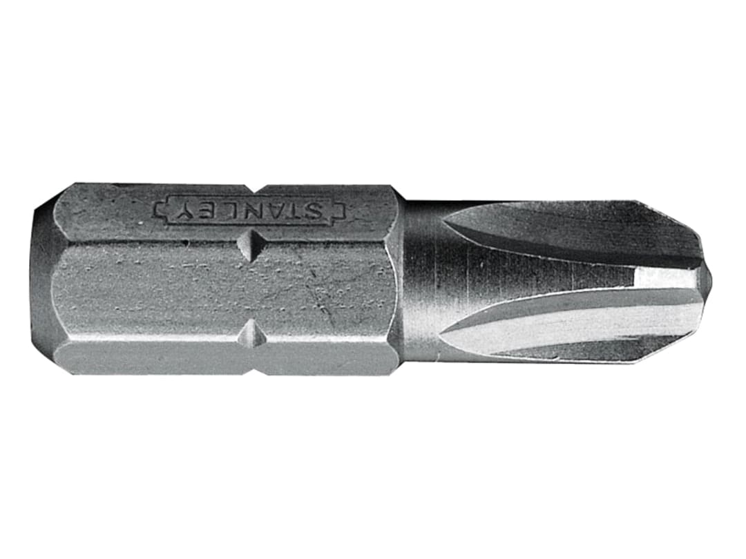 STANLEY® Hand Tools Phillips Bits PH3 x 25mm (Box 25) 1-68-950