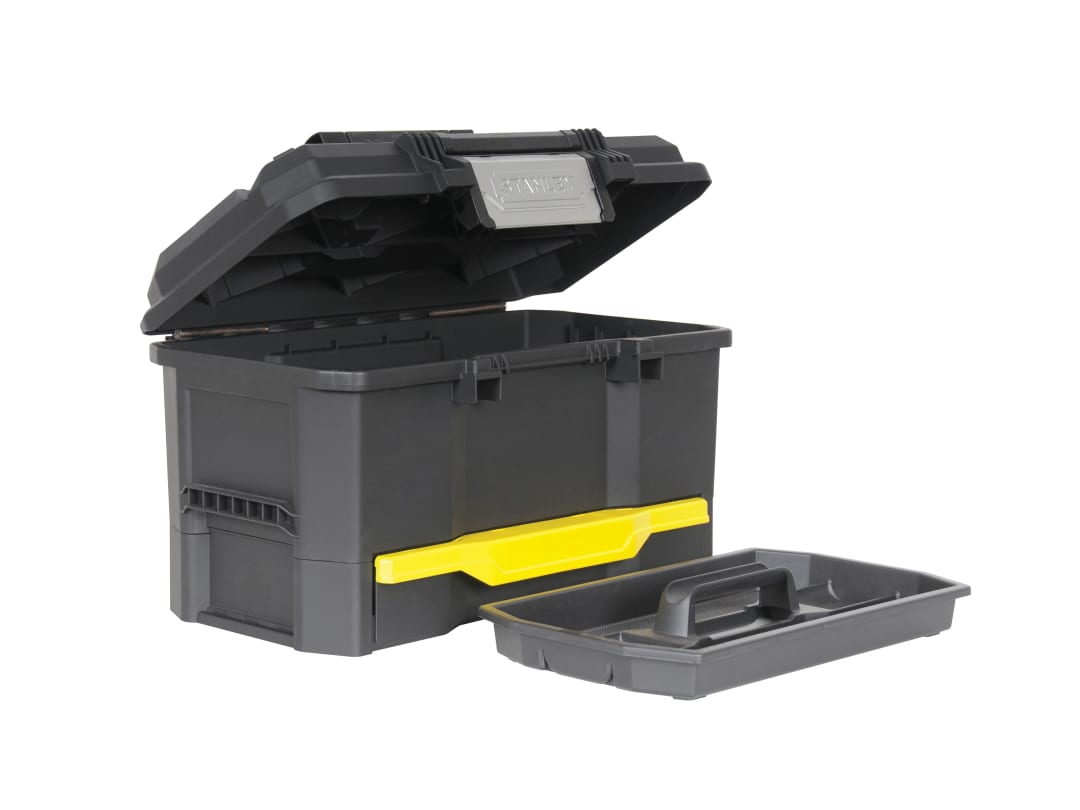 STANLEY® Hand Tools One Touch Toolbox with Drawer 48cm (19in) 1-70-316