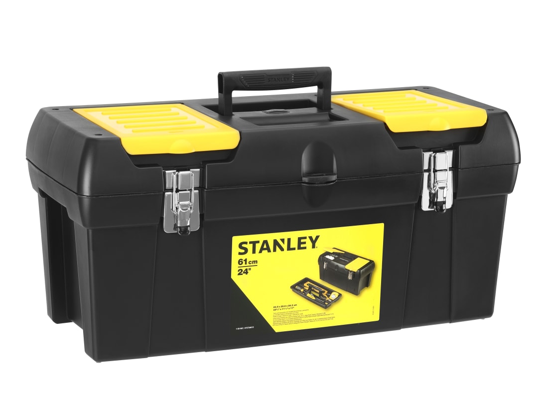 STANLEY® Hand Tools Tool Box with Metal Latches 60cm (24in) 1-92-067