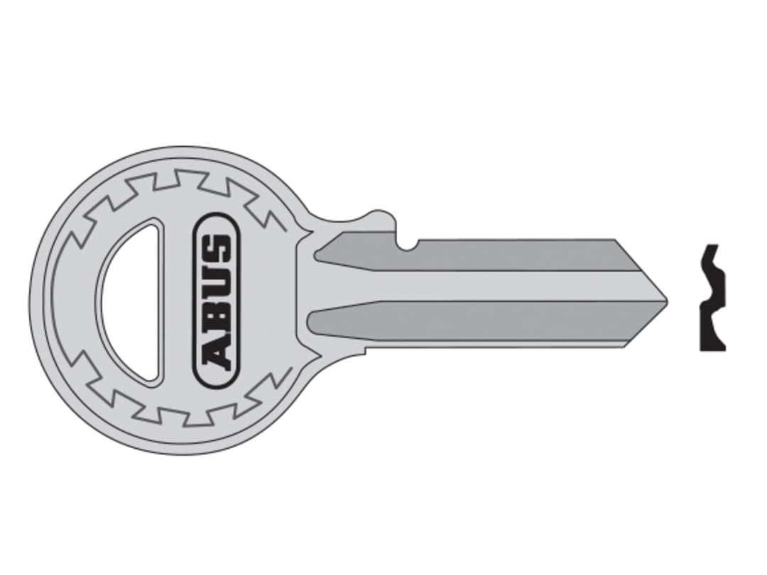 ABUS Mechanical 84/40 40mm R Key Blank 10000681-01