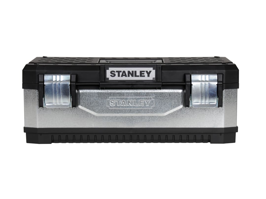 STANLEY® Hand Tools Galvanised Metal Toolbox 58cm (23in) 1-95-619