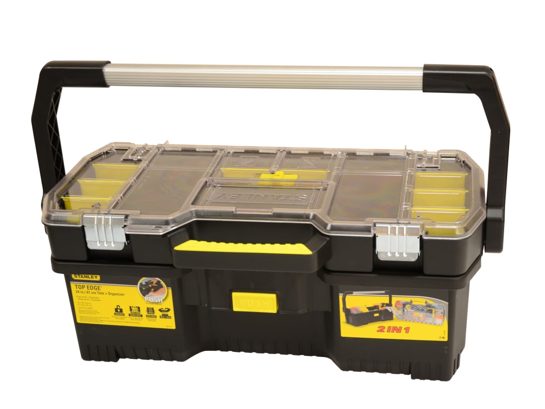STANLEY® Hand Tools Toolbox with Tote Tray Organiser 60cm (24in) 1-97-514