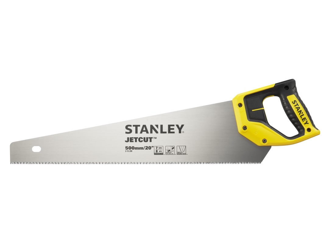 STANLEY® Hand Tools Jet Cut Rough Handsaw 500mm (20in) 8 TPI 2-15-288